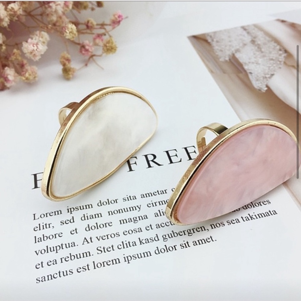 PINK Opal Ring - Picture 3 of 6